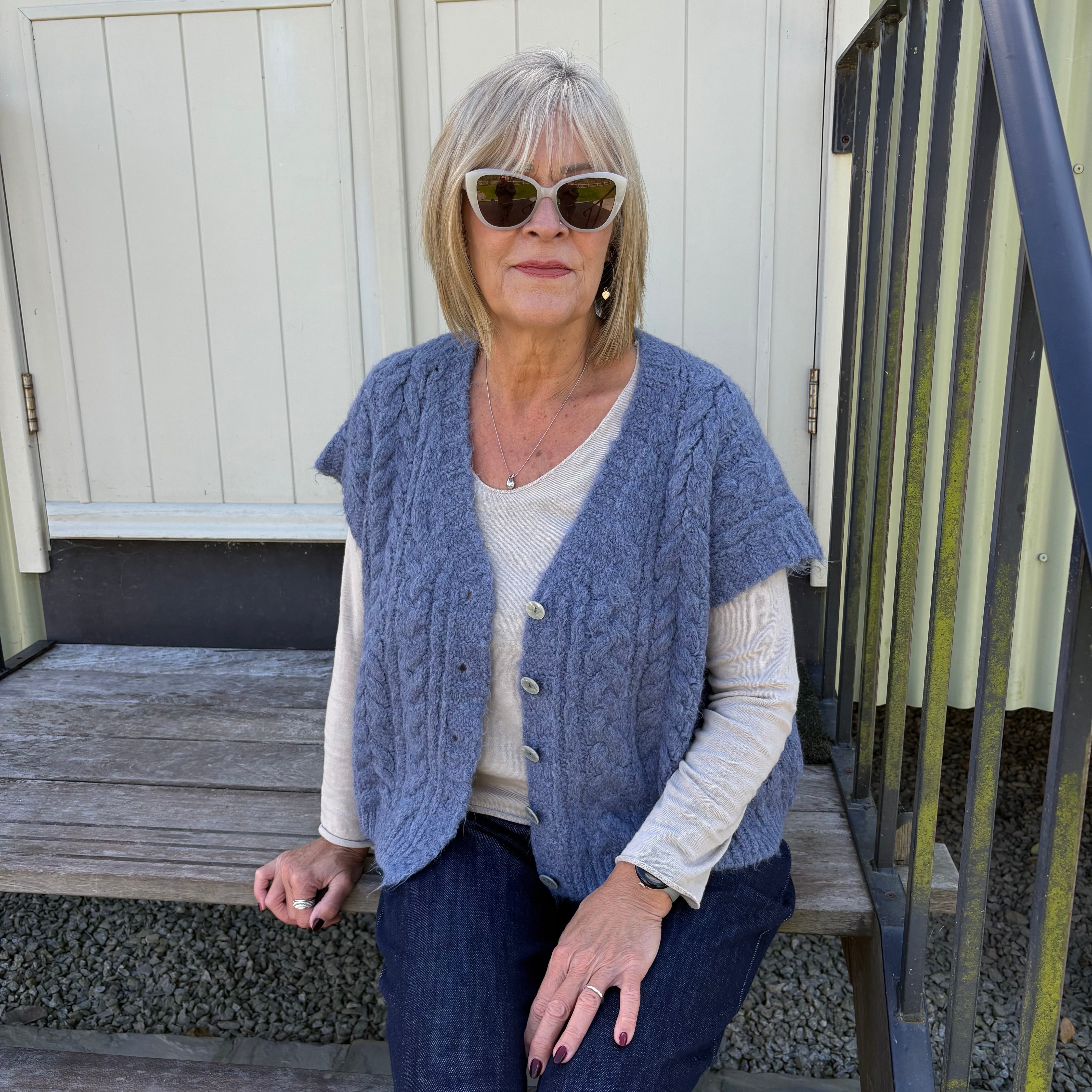 Chunky Knit Waistcoat