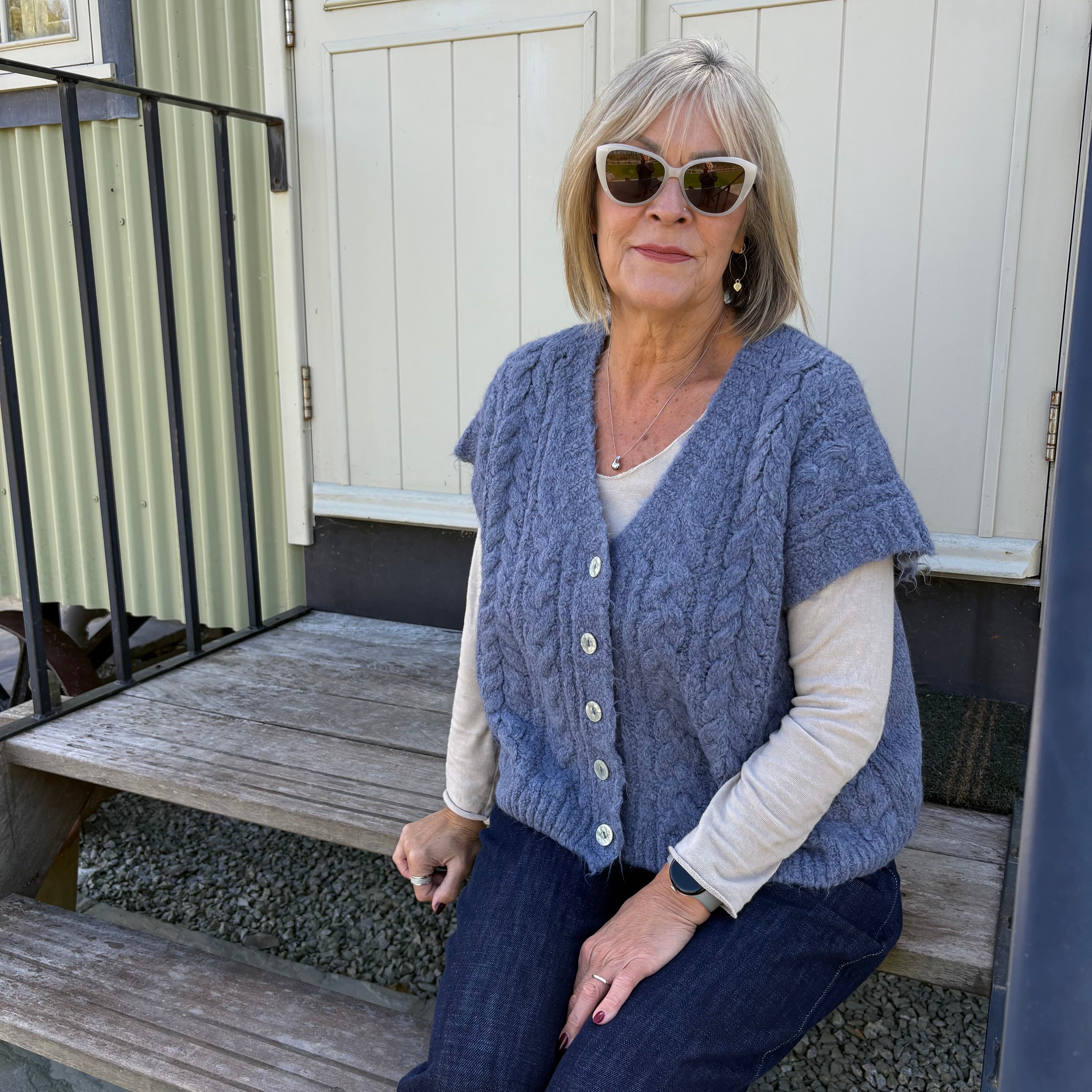 Chunky Knit Waistcoat