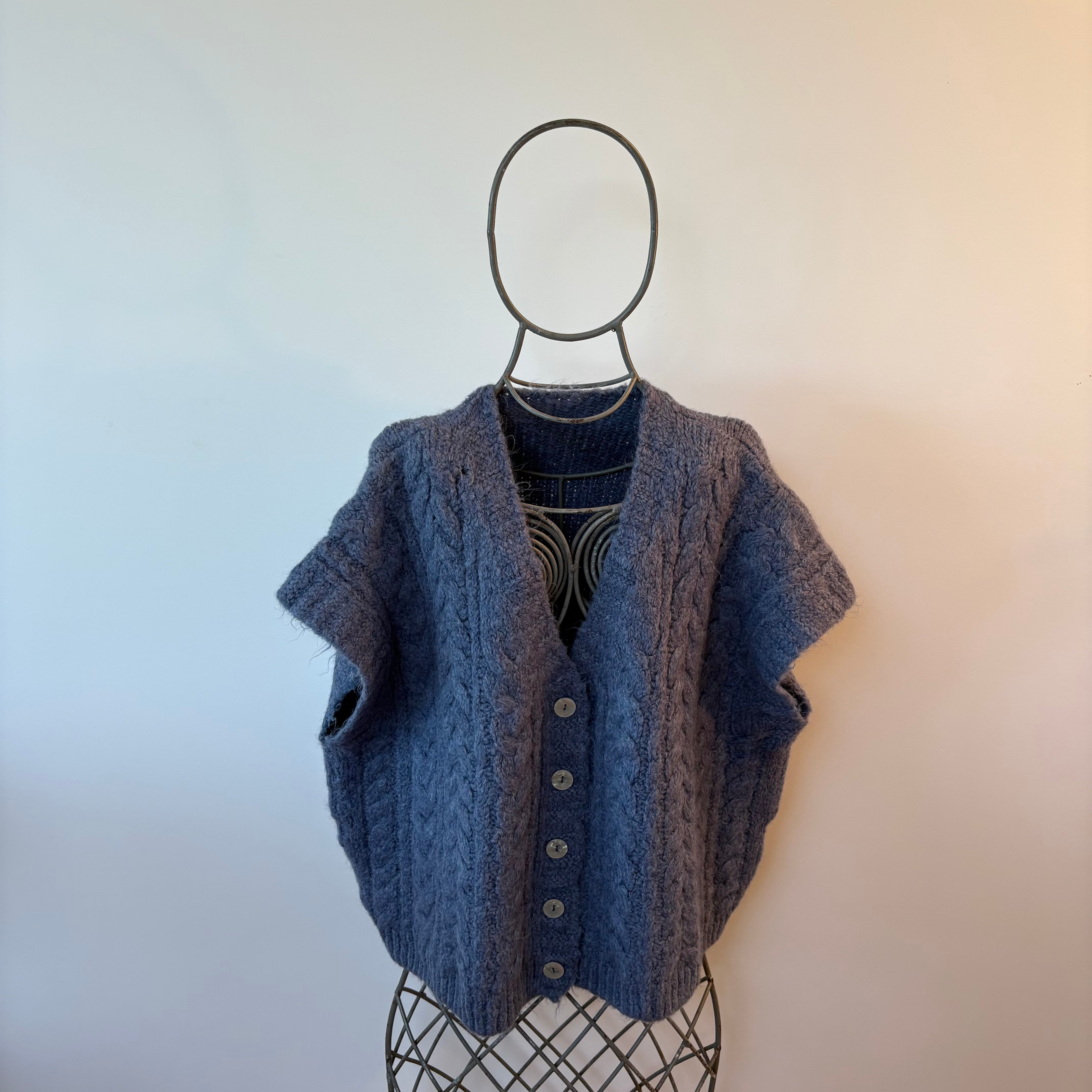 Chunky Knit Waistcoat
