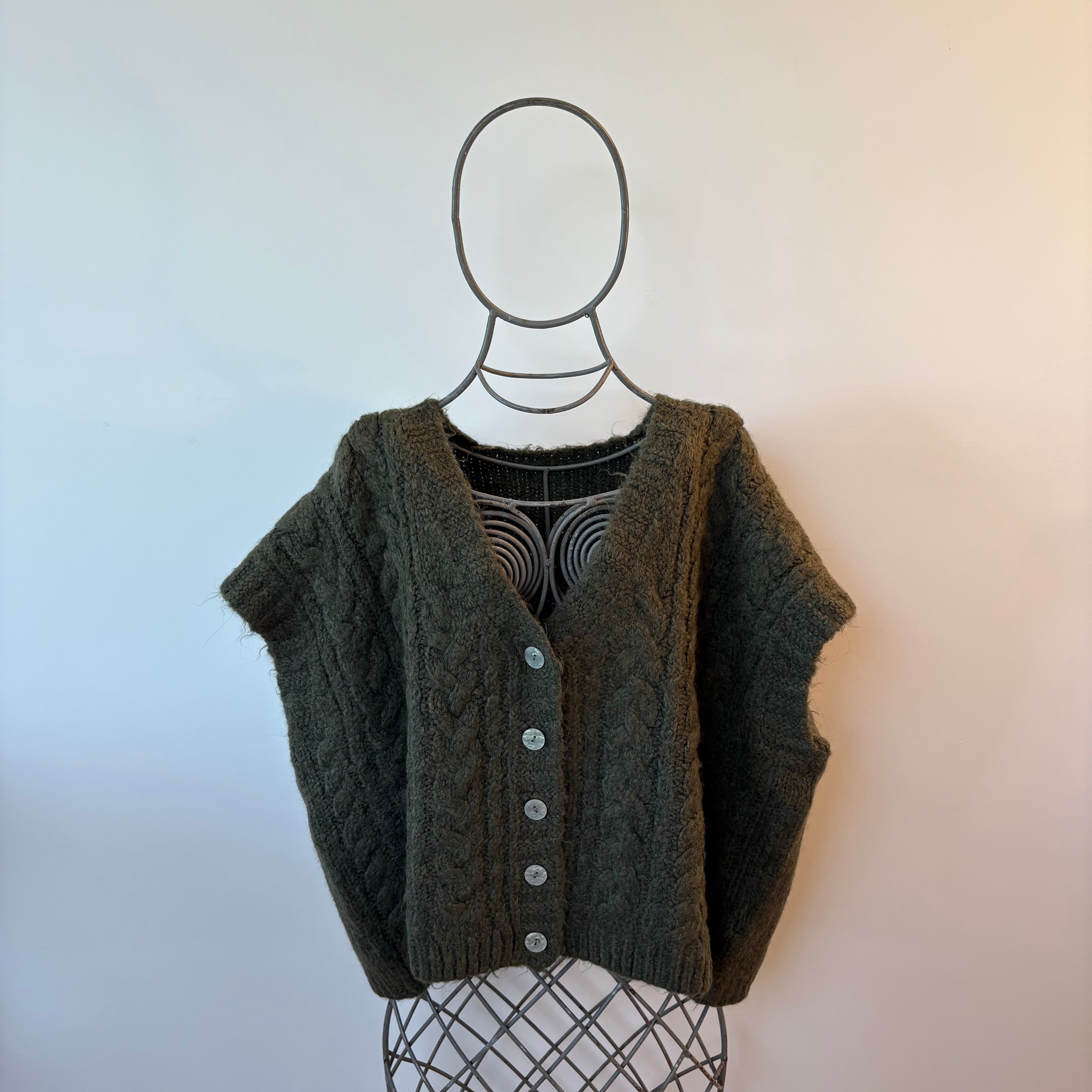 Chunky Knit Waistcoat