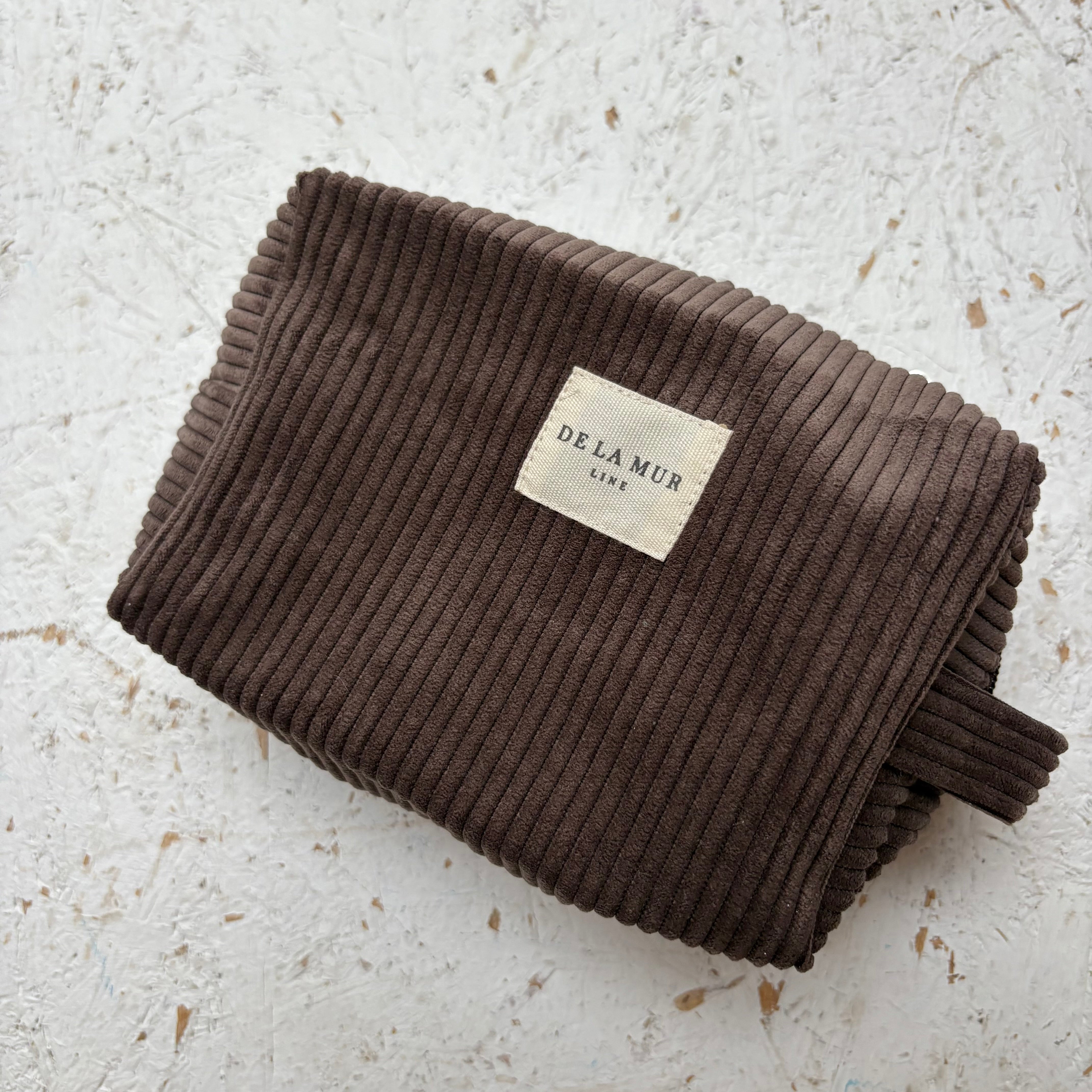 Corduroy washbag