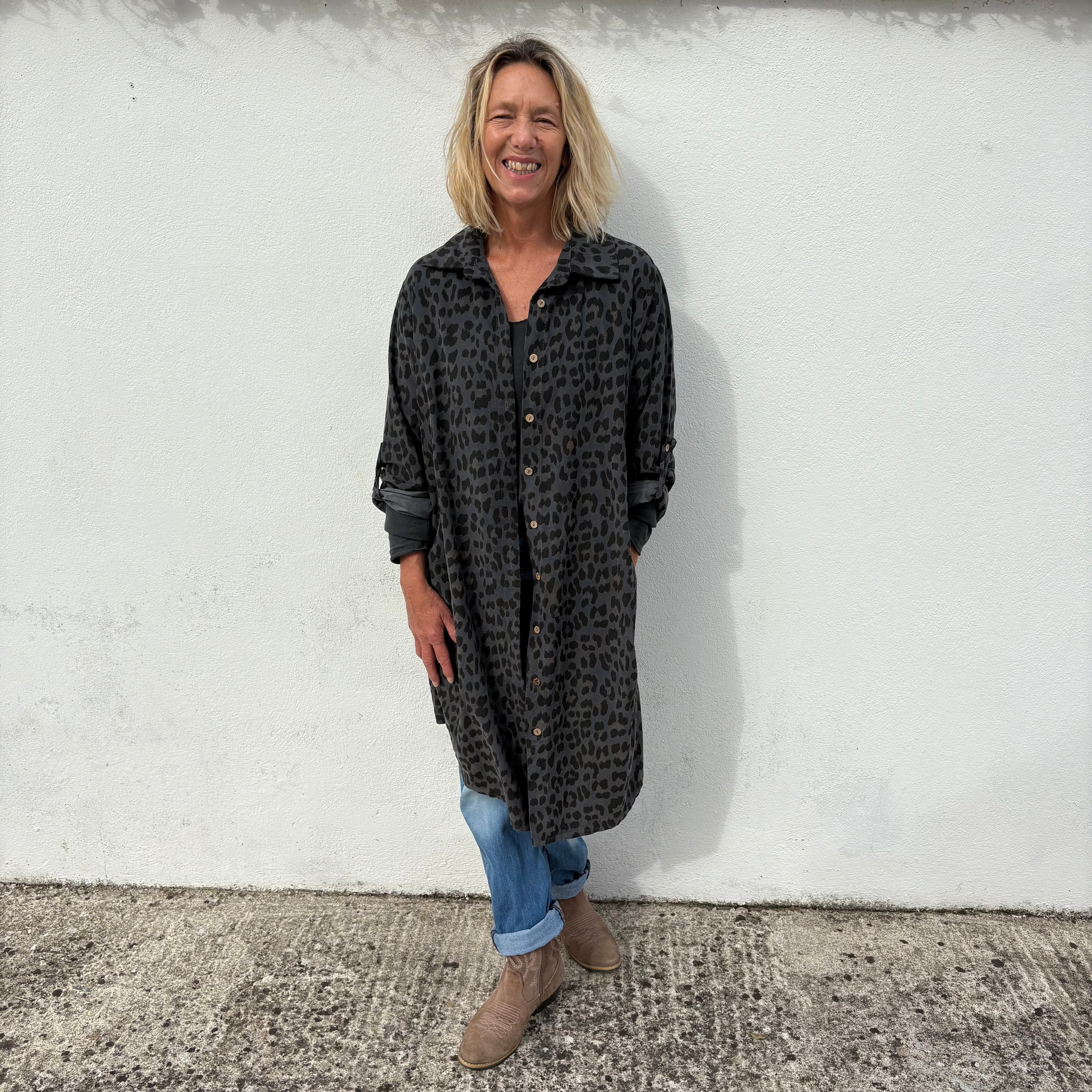 Corduroy Shirt Dress