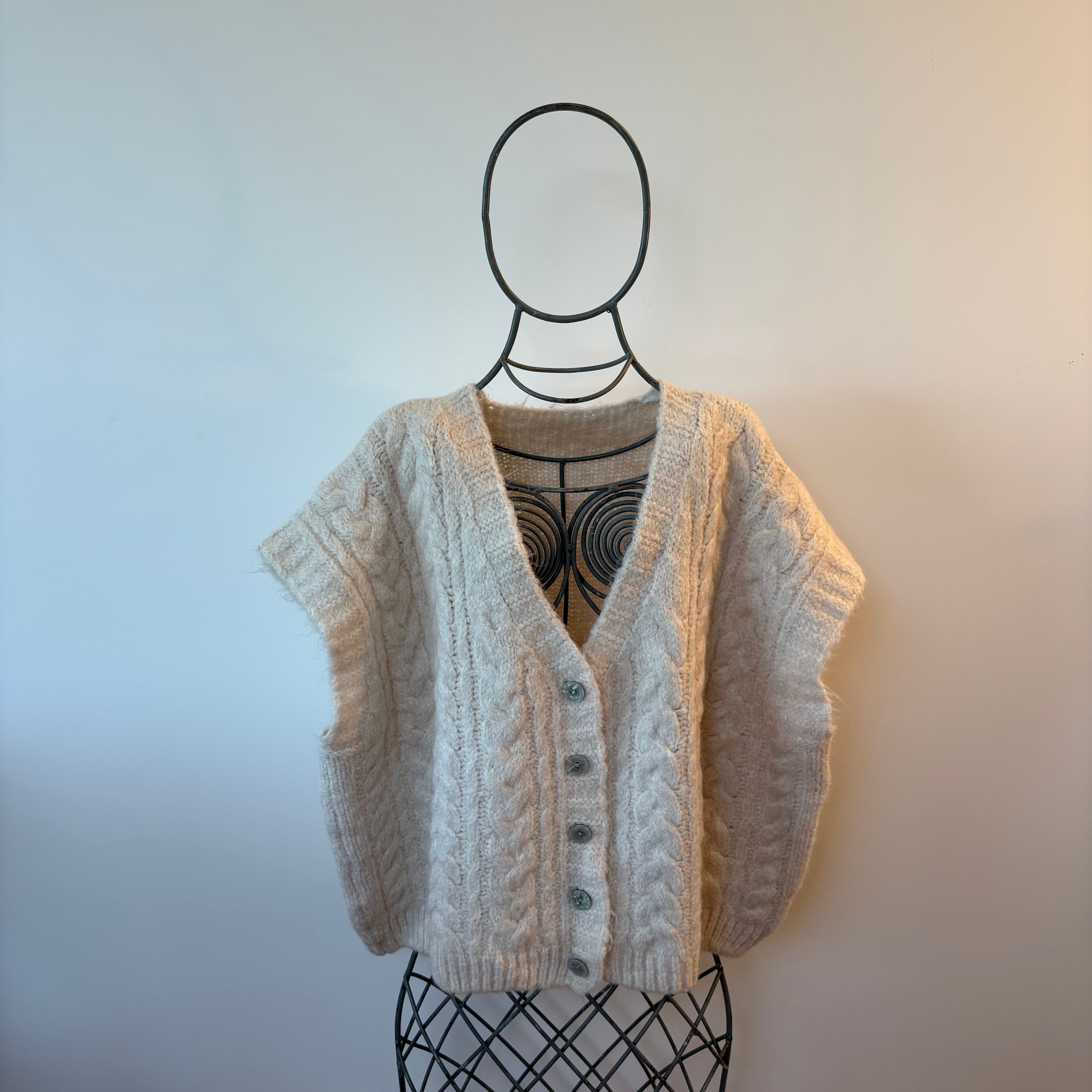 Chunky Knit Waistcoat