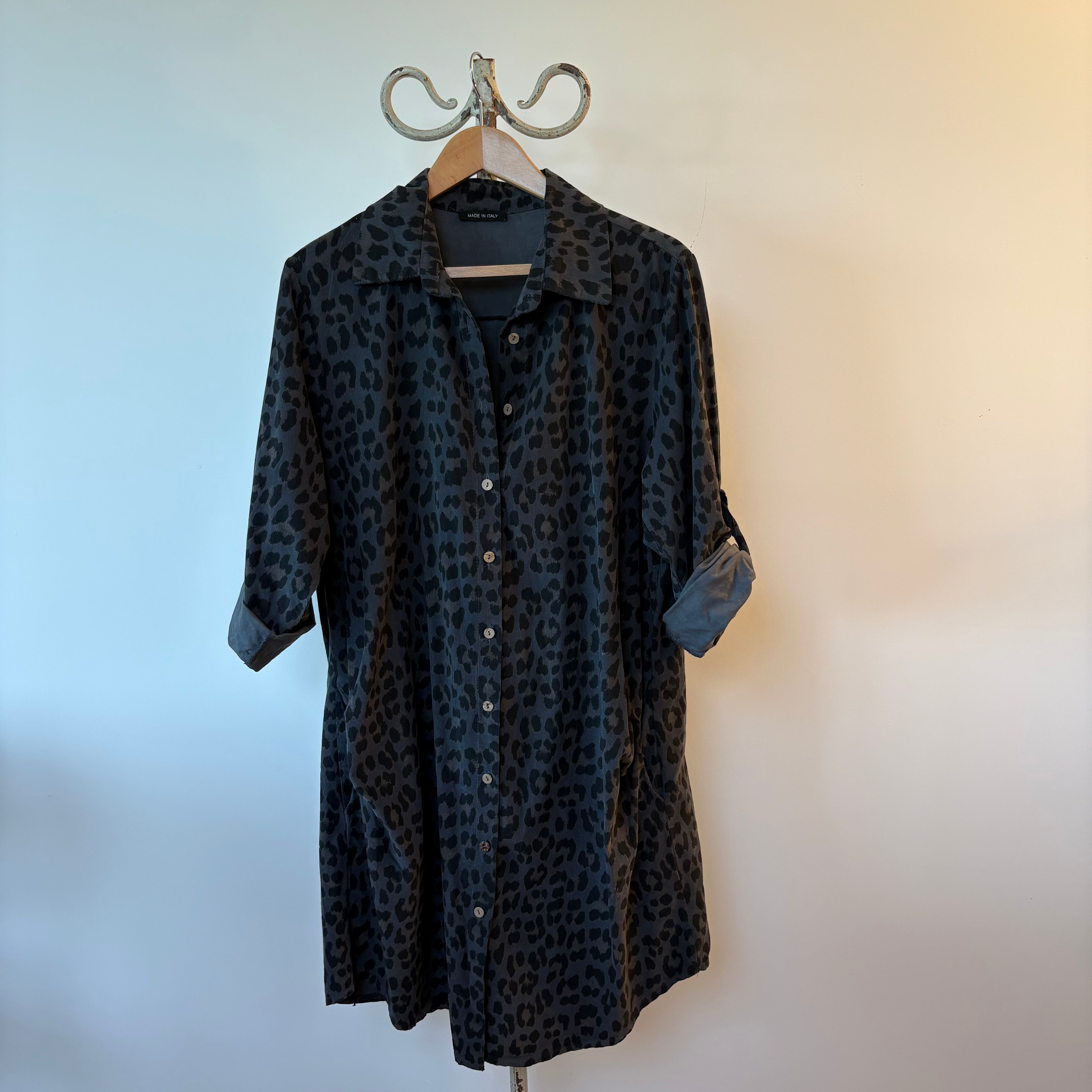 Corduroy Shirt Dress