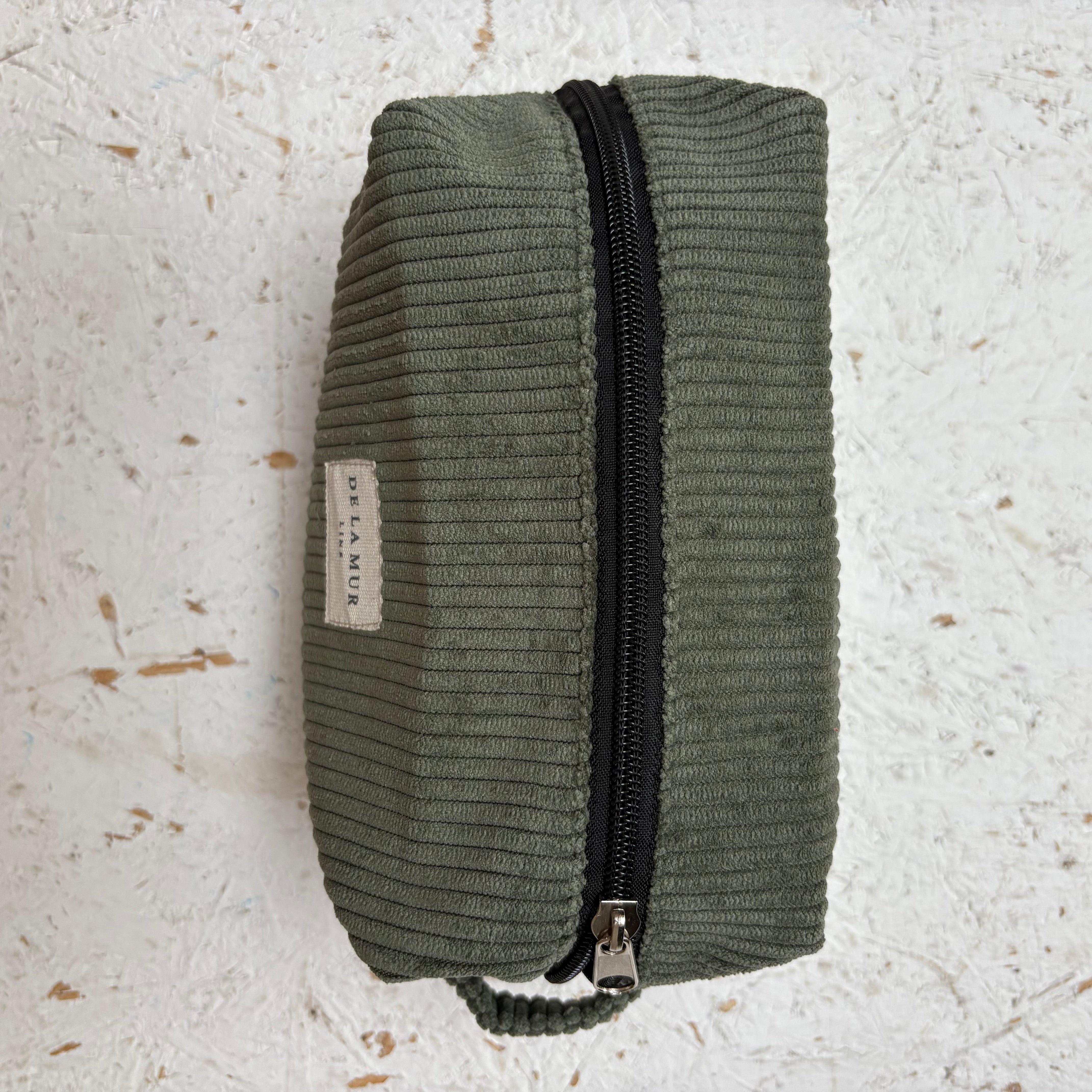 Corduroy washbag
