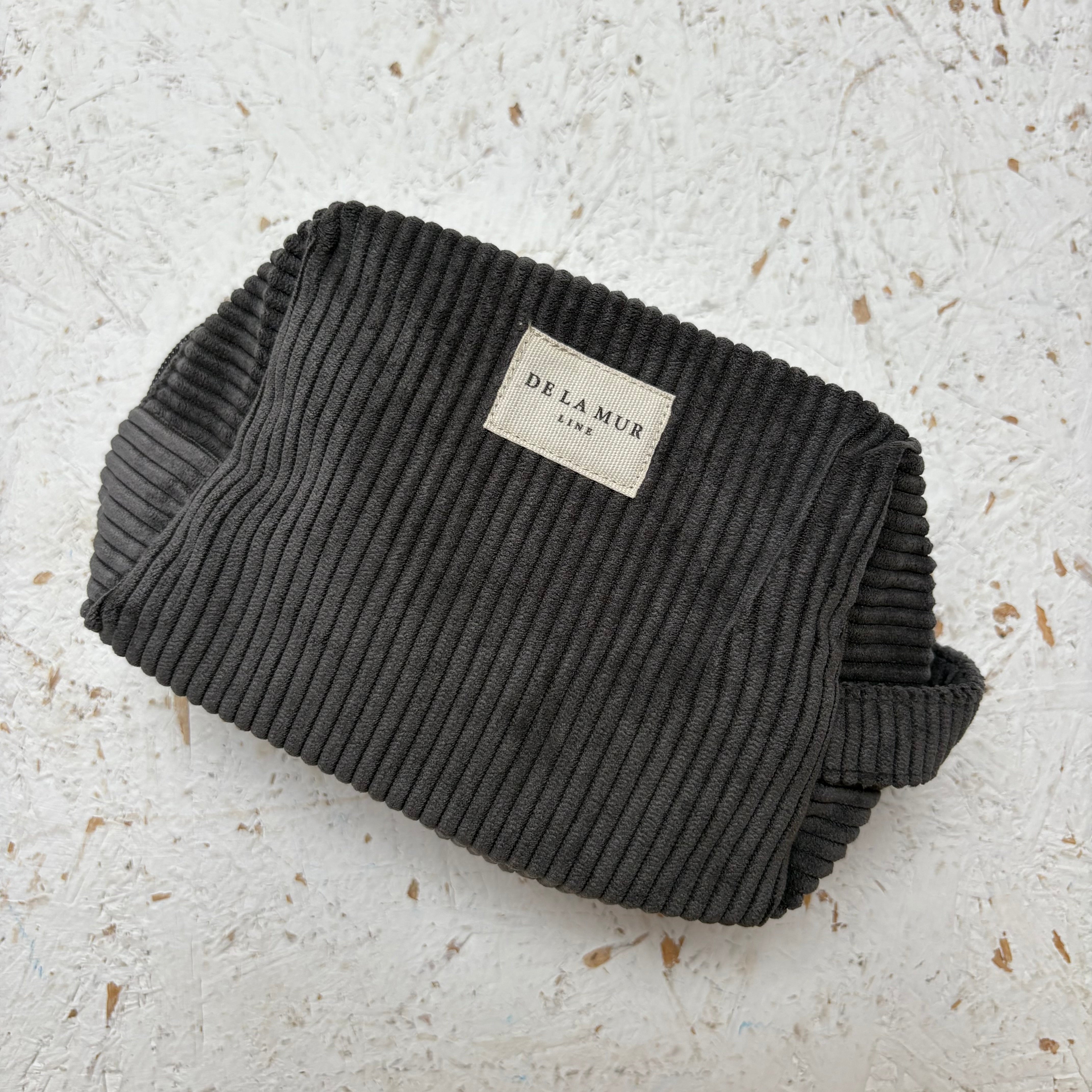Corduroy washbag