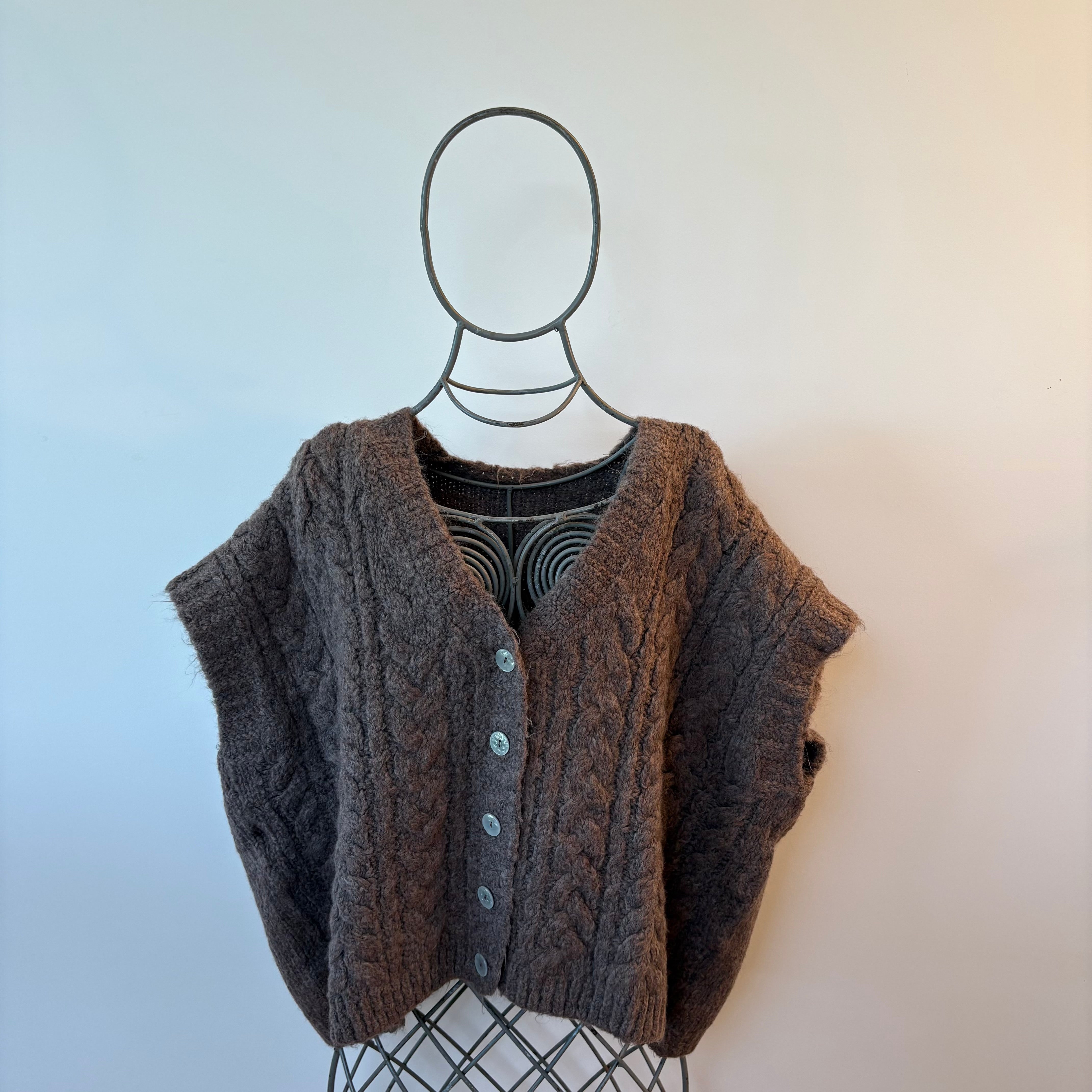 Chunky Knit Waistcoat