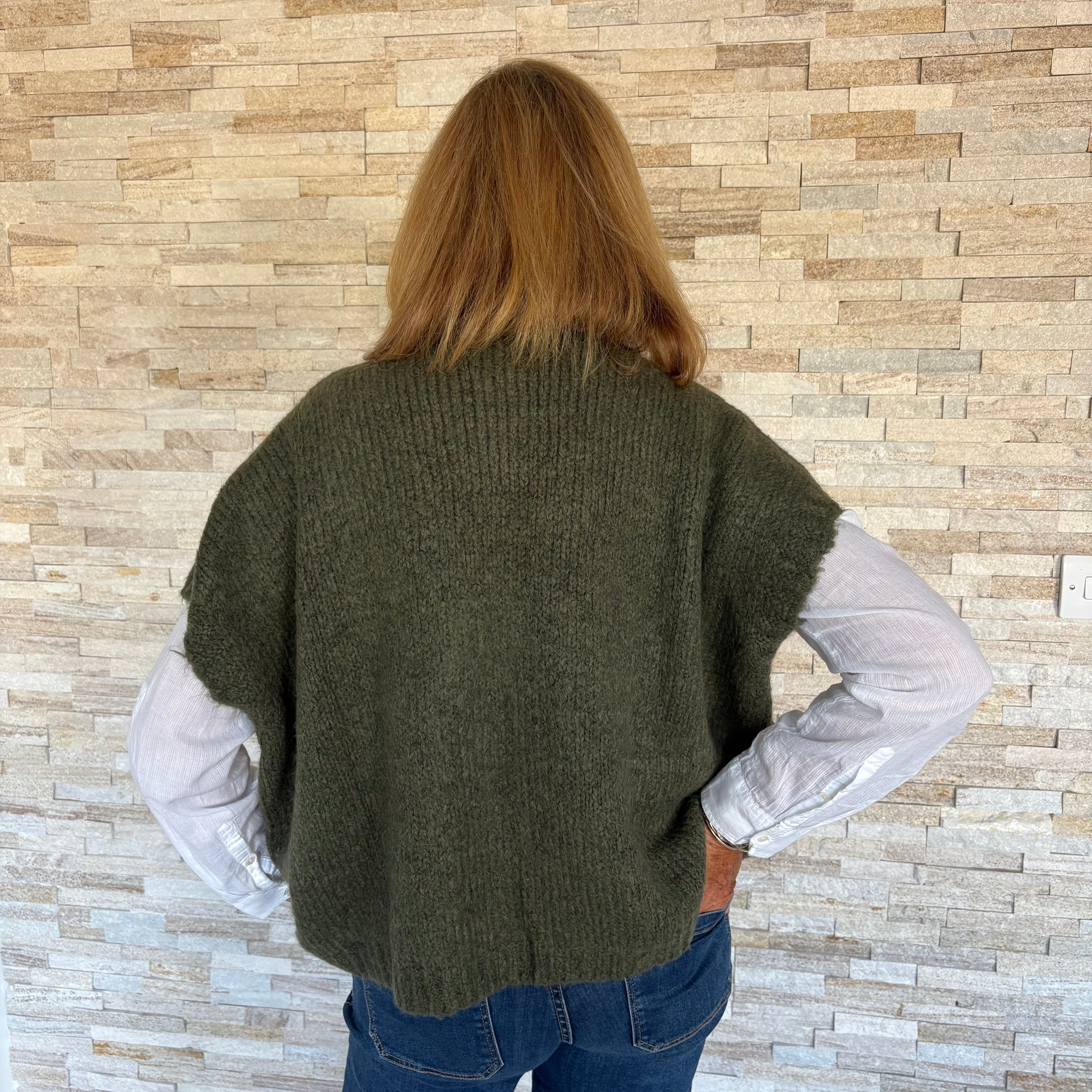 Chunky Knit Waistcoat