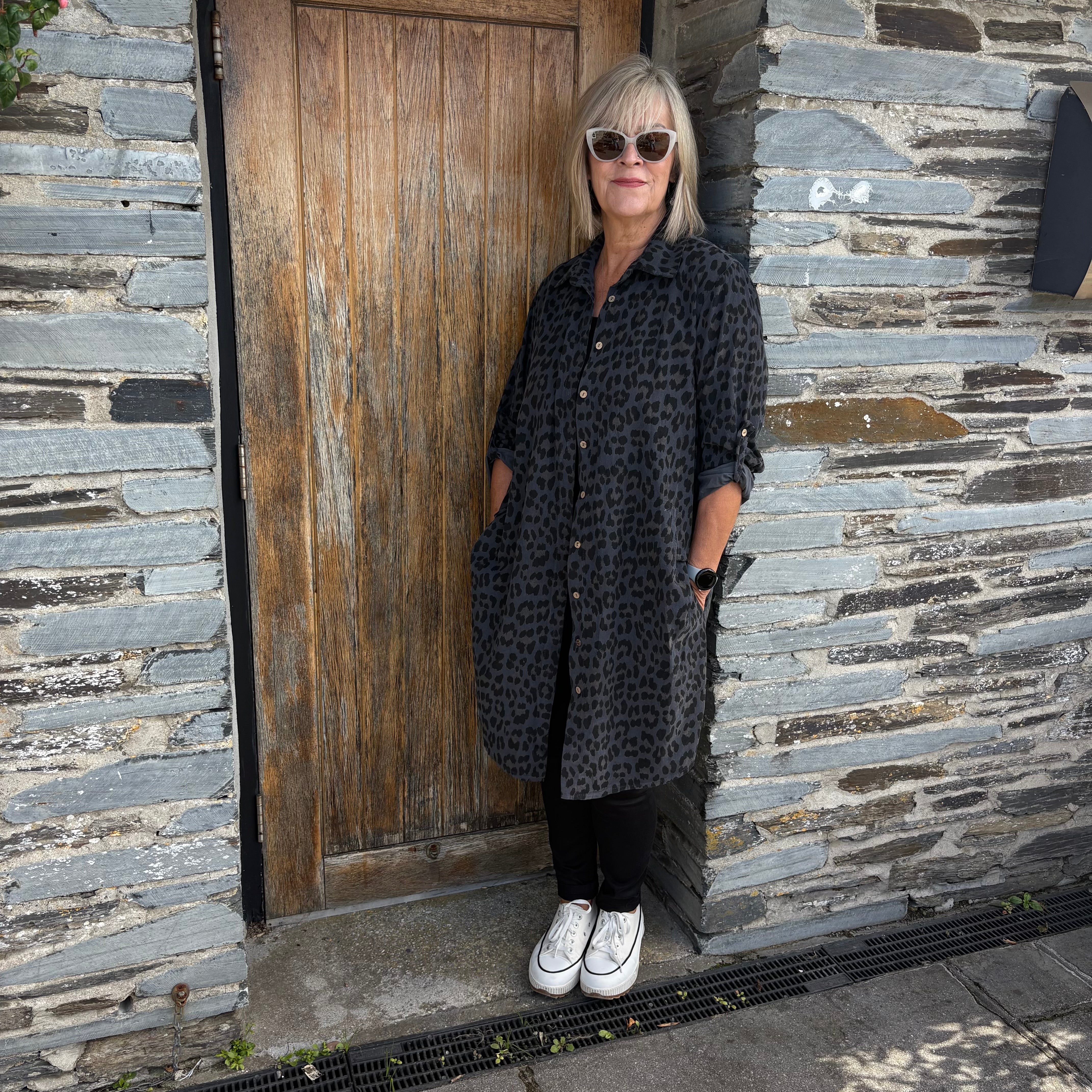 Corduroy Shirt Dress