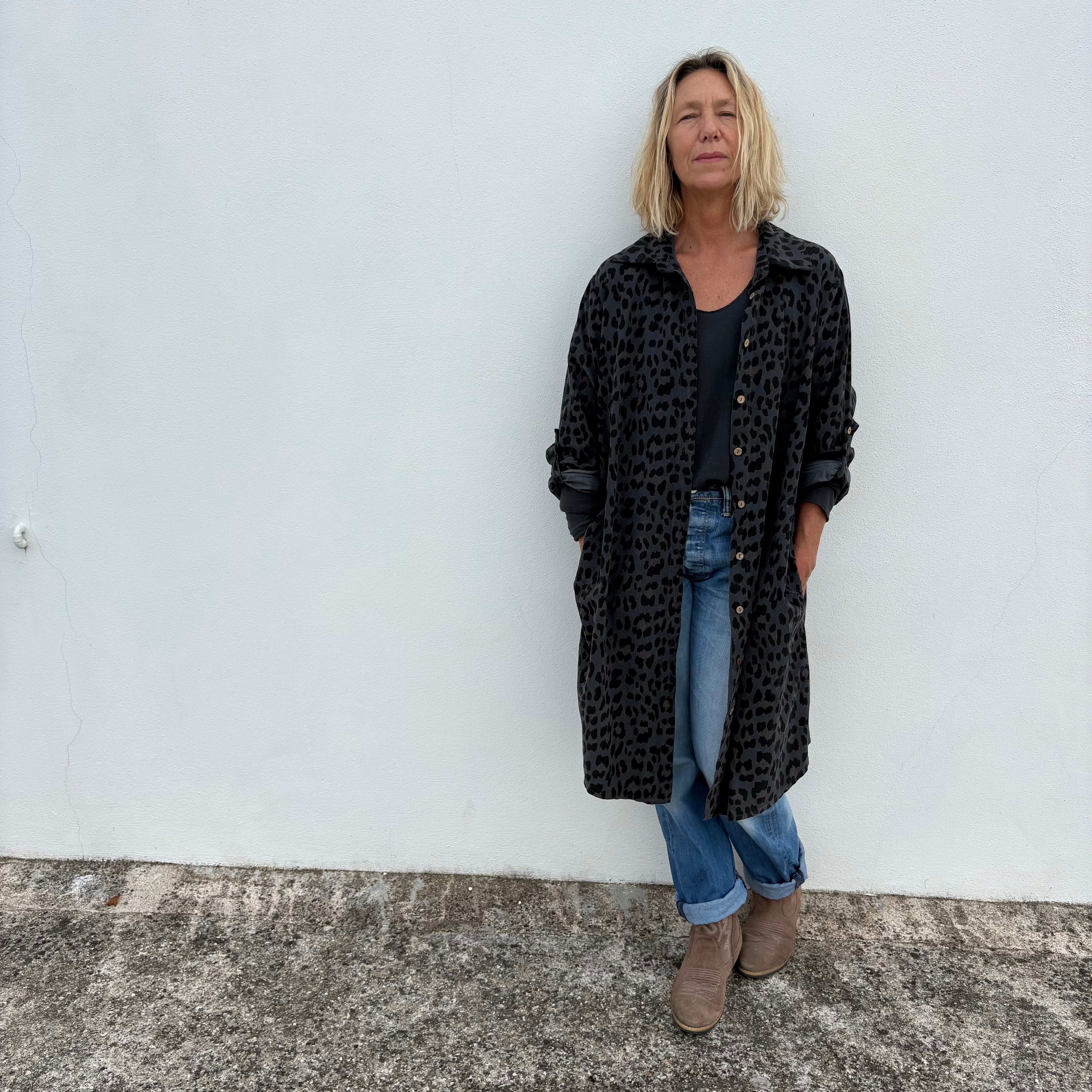 Corduroy Shirt Dress